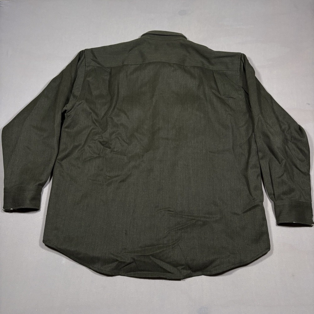 Vintage Cabelas Wool Shacket Mens XL Utility Grunge Thrashed Cuffs Gorpcore - Picture 3 of 10